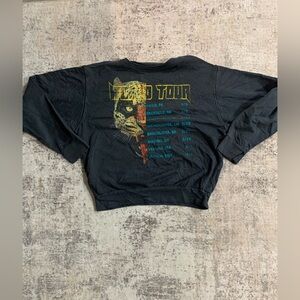 Prince Peter Tiger Tour Washed Pullover Sweatshirt Womens Size M